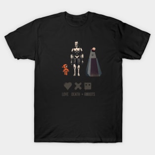 Love Death and Robots - Three Robots T-Shirt